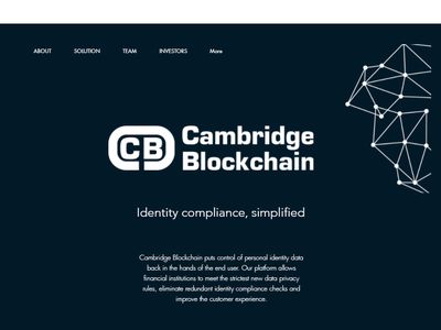 Cambridge Blockchain image