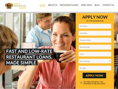 Get A Restaurant Loan image