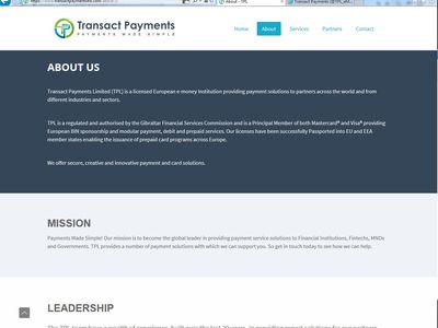 TPL - Transact Payments Limited image