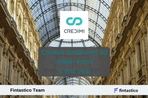 Invoice financing startup Credimi lends over 80 million euros in first year image