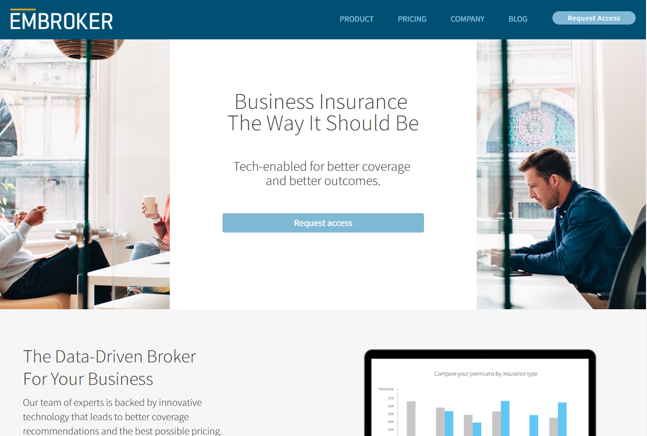 Embroker Business Insurance the Way it Should Be