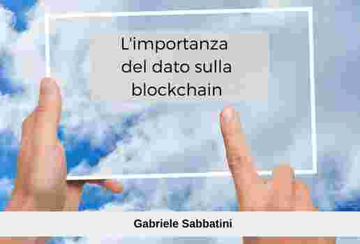 L'importanza del dato sulla blockchain image