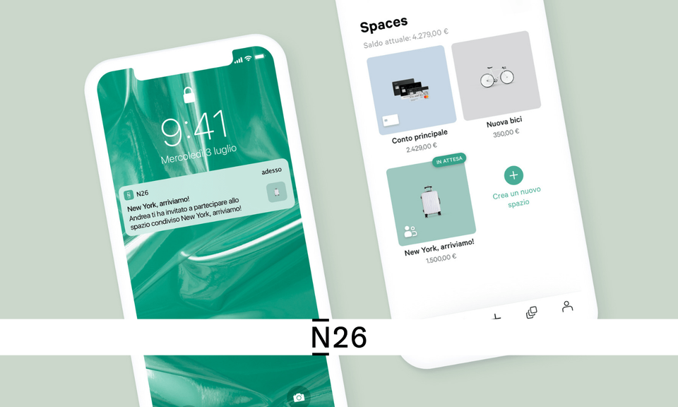 N26 shared spaces