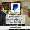 Investimento record nel fintech per PayPal image