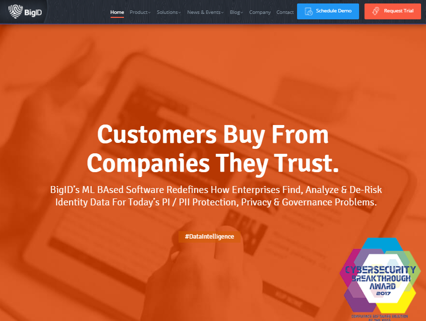 Big Id Software BigID: Develops software that helps companies secure their customer ...