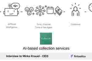 AI-based collection services, interview with Mirko Krauel, CEO of collectAI image