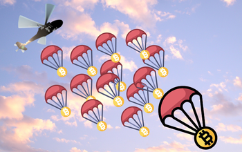 elicottero che fa cadere bitcoin