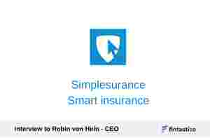 Smart Insurance,  interview with Robin von Hein, CEO of Simplesurance image