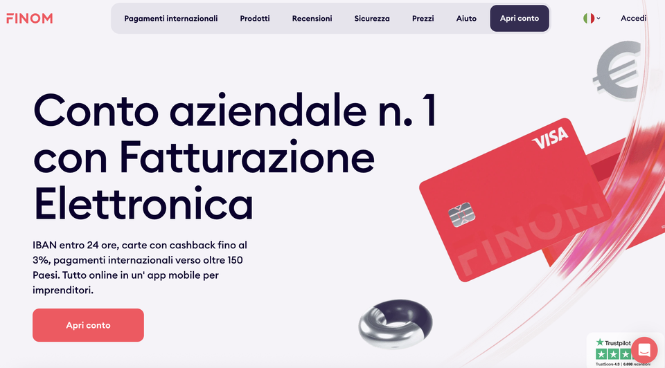Finom screenshot