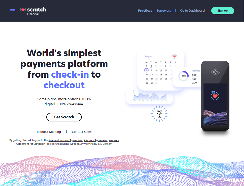 Scratch Financial World's simplest payments platform from checkin to