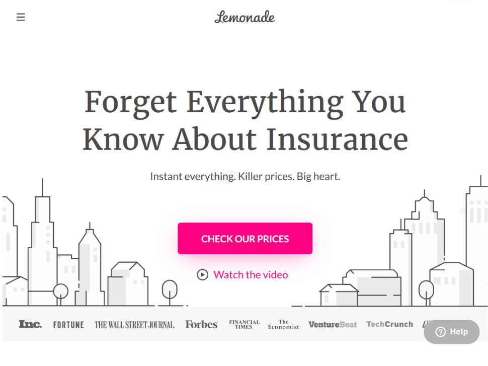 Lemonade The world’s first Peer to Peer insurance carrier