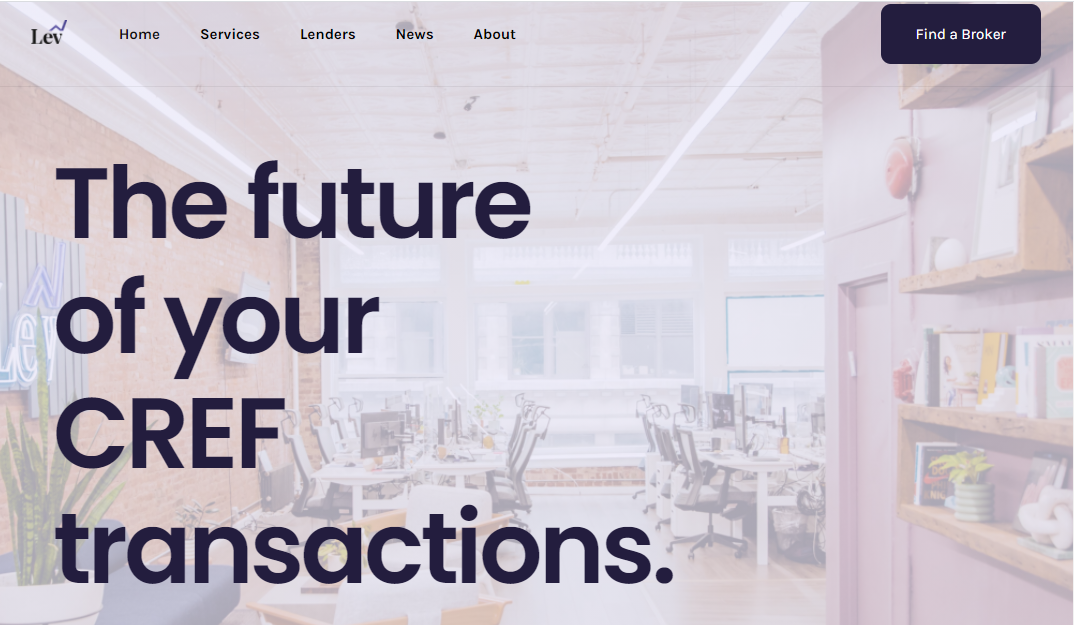 Lev Your leverage in commercial real estate.