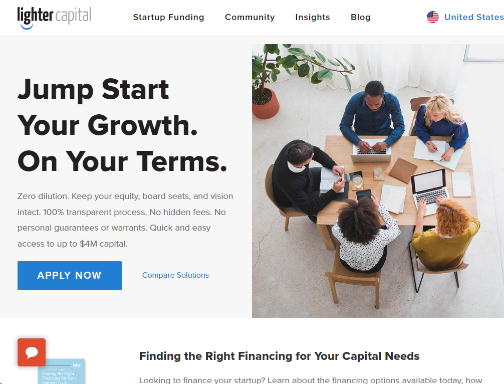 Lighter Capital Nondilutive, quick and easy financing to empower your