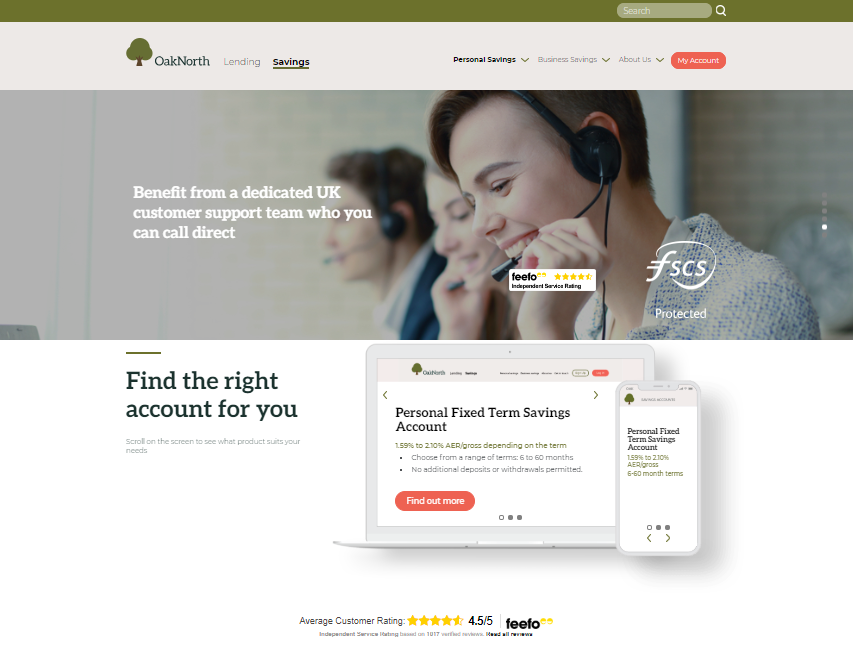 OakNorth Bank Specialists in structured lending solutions to growth