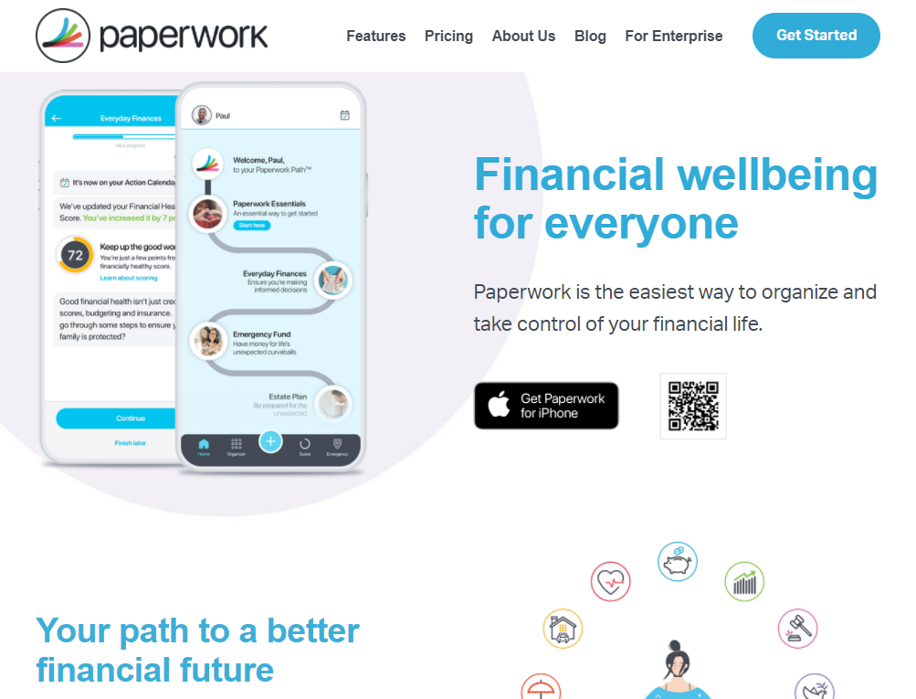 Paperwork: Financial wellbeing for everyone.