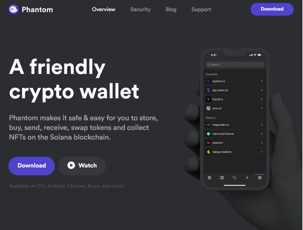 phantom wallet to crypto.com