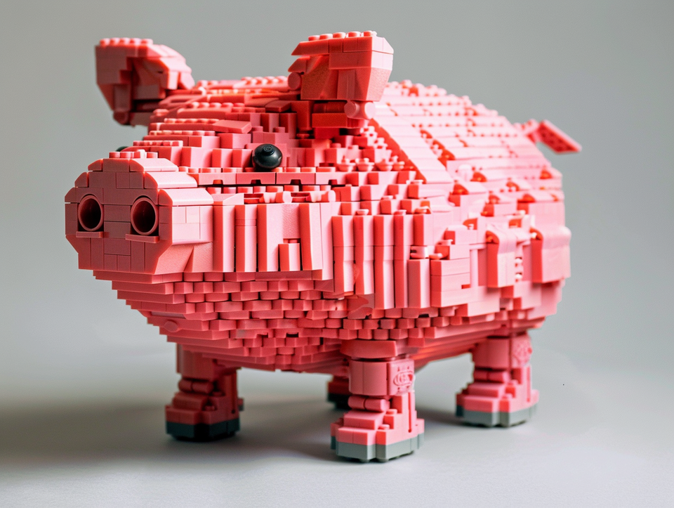 Piggy Nank Lego