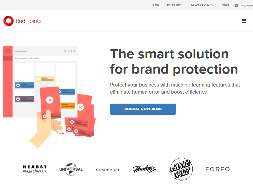Red Points Red Points is the smart solution for brand protection online