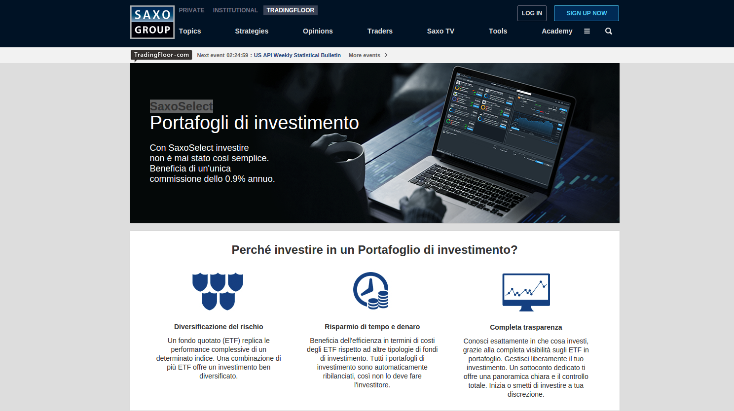 SaxoSelect: La Gestione Degli Investimenti è Diventata Più Semplice ...