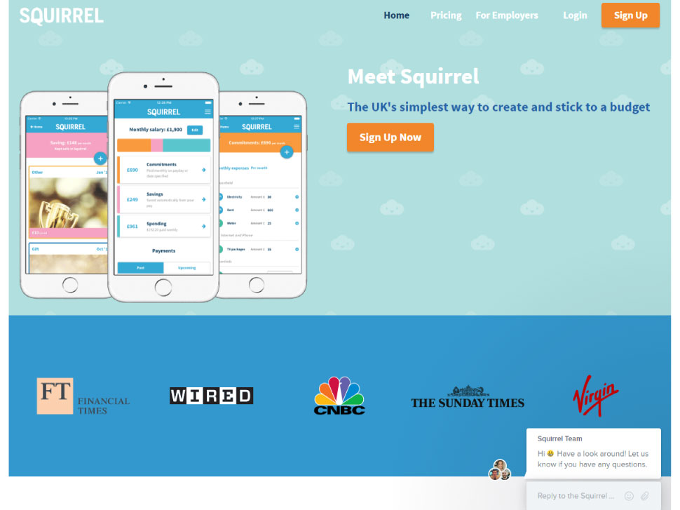 Squirrel Discount Code Squirrel: The UK's simplest way to create and stick to a budget