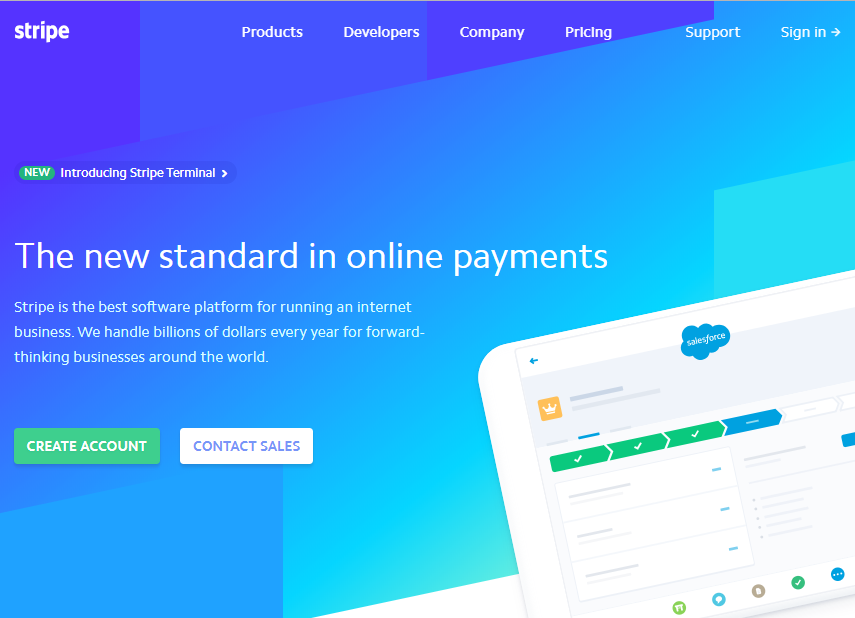 Stripe: Payments Infrastructure for the Internet.