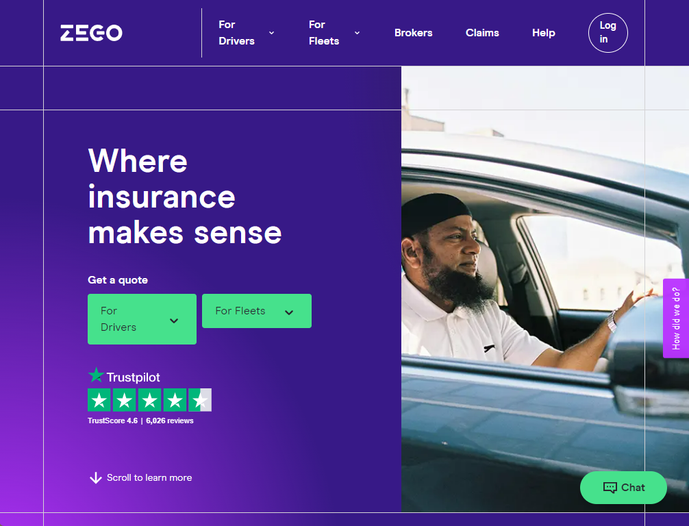 Zego PayAsYouGo insurance for the ondemand economy